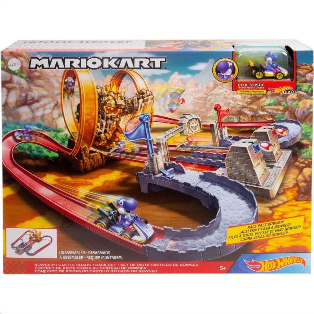 Mario Kart Bowser's Castle Playset Brand New Never Opened